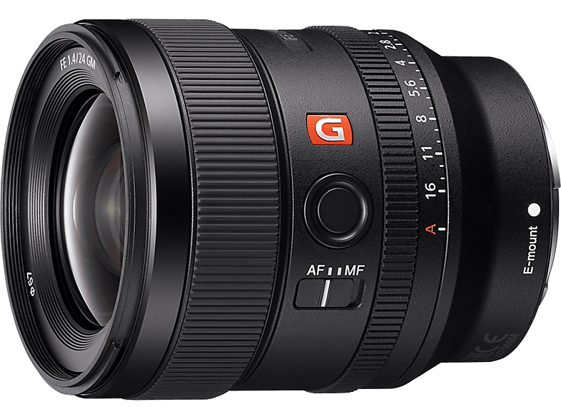 Sony - 24mm F/1.4 GM FE Hybridobjektiv Schwarz, 24mm