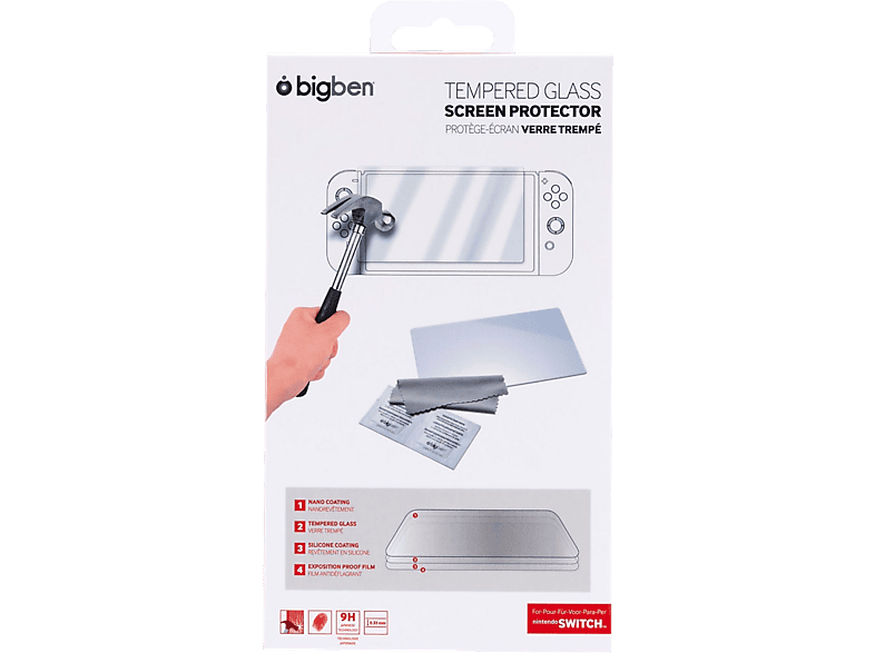 BIGBEN - Tempered Glass Screen Protector, Gaming Zubehör