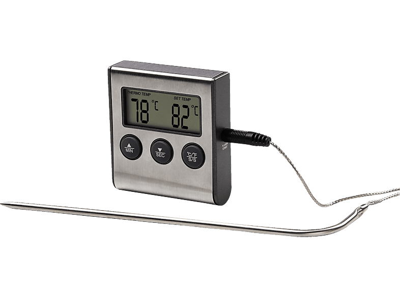Xavax 111381 Grillthermometer Edelstahl