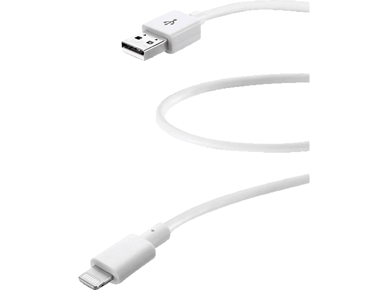 CELLULAR LINE USBDATA06MFIIPHW - Ladekabel (Weiss)