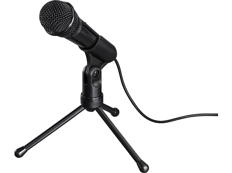 hama 00139905 Mikrofon MIC-P35 Allround für PC und Notebook, 3,5-mm-Klinke