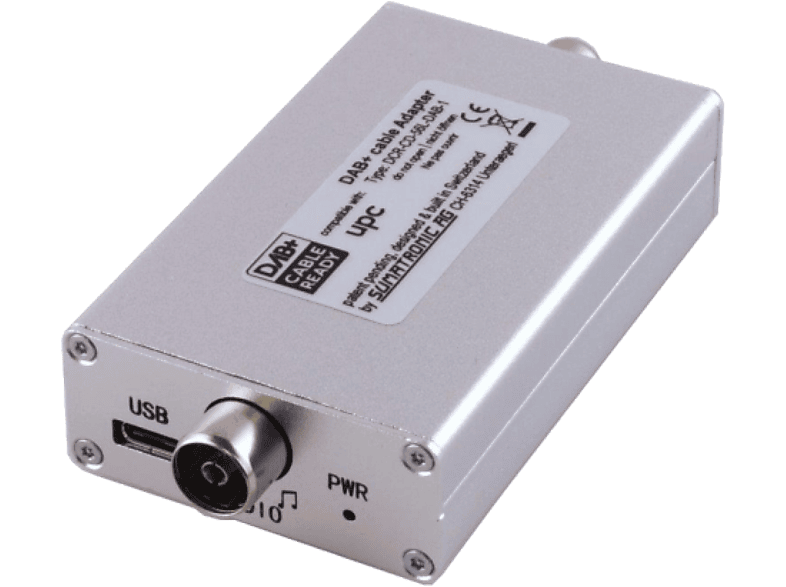 DISPLEX DAB+ - Kabeladapter (Silber)