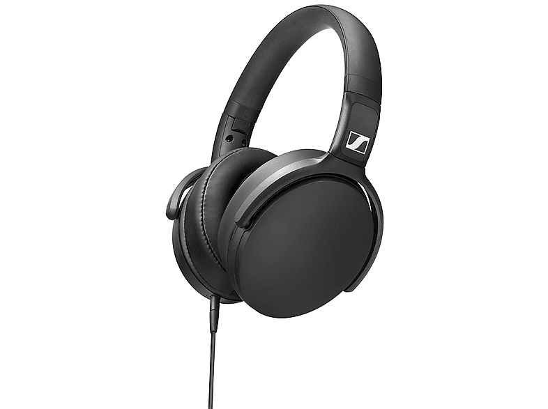 Sennheiser HD 400S Over Ear Kopfhörer kabelgebunden Schwarz Faltbar, Headset