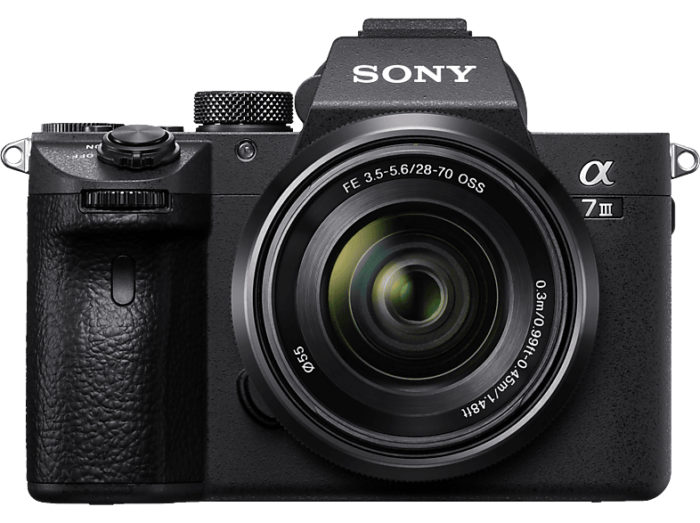 SONY,  spiegellos, Sony Alpha A7 Mark III Kit 28-70mm Black, Produkte & Wohnen