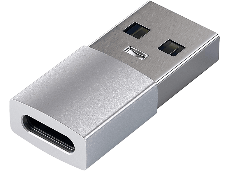 SATECHI ST-TAUCS - Typ A-zu-Typ C-Adapter (Silber)