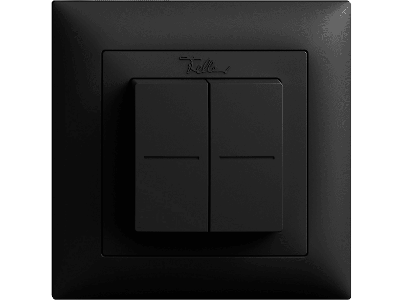 FELLER Smart Light Control - Wandschalter/Fernbedienung für Philips Hue (Schwarz)