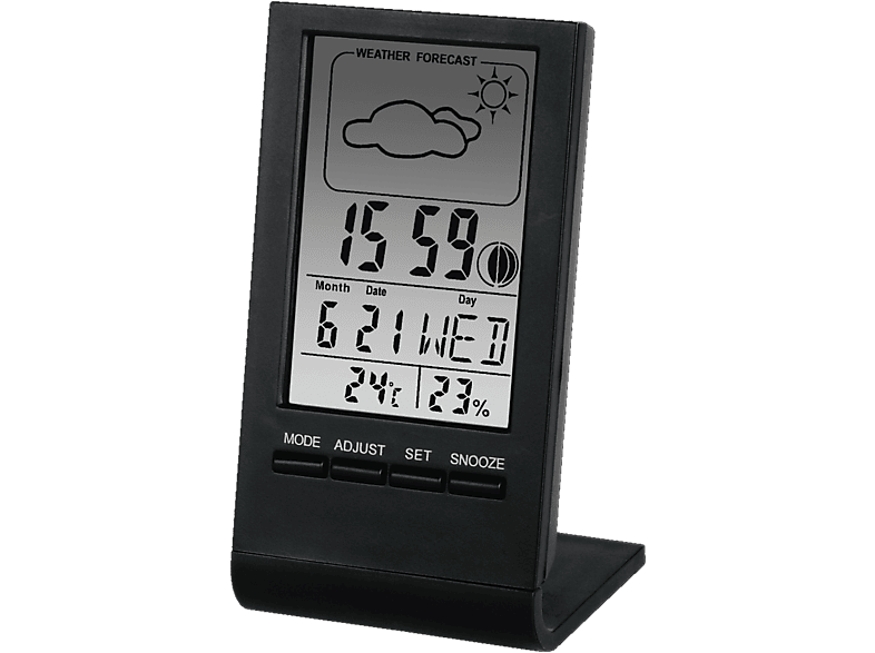 HAMA TH-100 - Thermometer/Hygrometer (Schwarz)