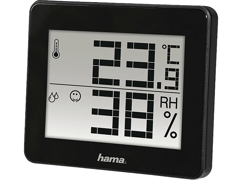 HAMA TH-130 - Thermometer/Hygrometer (Schwarz)