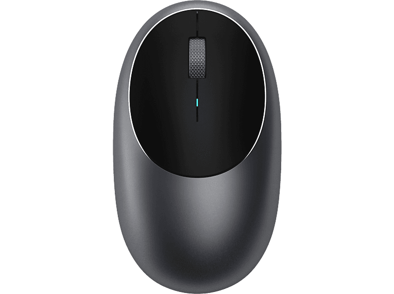 Satechi - M1 Optische Wireless Bluetooth Maus mit integriertem Akku (ST-ABTCMM) - Space Grau