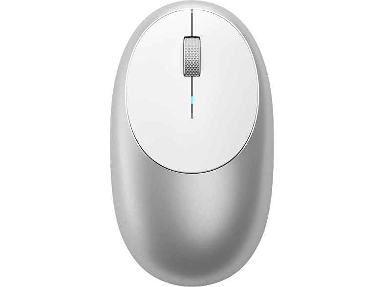 Satechi - M1 Optische Wireless Bluetooth Maus mit integriertem Akku (ST-ABTCMS) - Silber