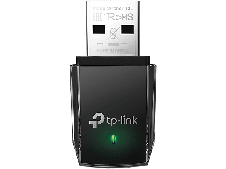 TP-LINK Archer T3U AC1300 - WLAN-USB-Adapter (Schwarz)