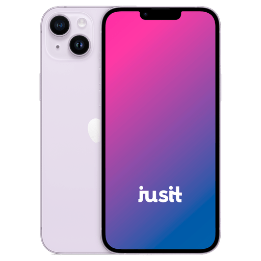 Apple iPhone 14 Plus 128GB Violett  - wie neu mit Ladekabel Lightning (Trade)