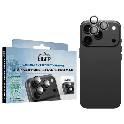 Eiger iPhone 18 Pro/18 Pro Max Mountain Glas Camera Ring Pro