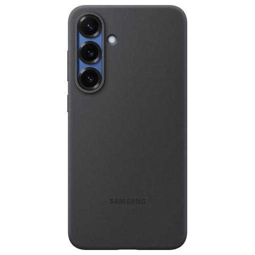 SAMSUNG Silicone Case, Backcover, Samsung, Galaxy S25+, Schwarz