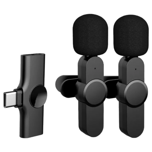 AK Kabelloses 360° Mikrofon für Handys/Tablets (3-tlg. Set)