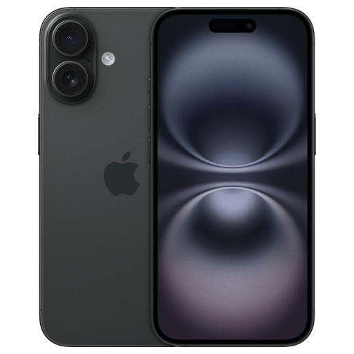 Apple - iPhone 16 (128 GB), Smartphone, Black, 128 GB