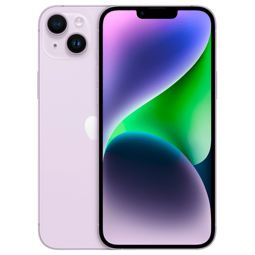 Apple iPhone 14 Plus 128GB Violett  - wie neu mit Ladekabel Lightning (Trade)