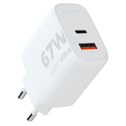 Xtorm - Netzteil 67W Xtorm GaN² Ultra, Weiss, One Size