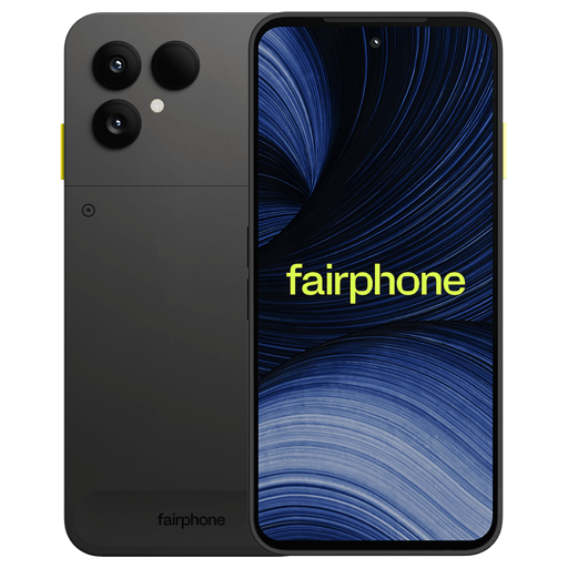 Fairphone Gen. 6+ - 256GB, Horizon Black, 6.3
