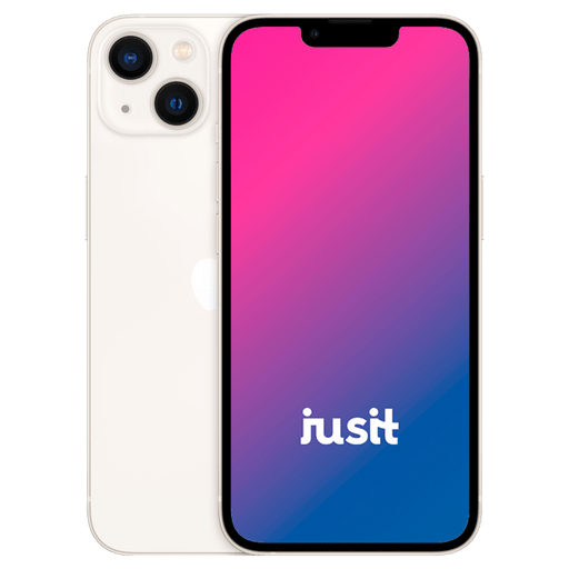 Apple iPhone 13 128GB Polarstern  - akzeptabler Zustand mit Ladekabel Lightning (Trade)