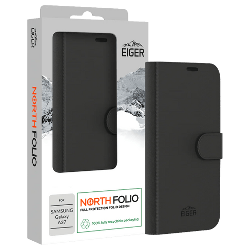 Eiger Galaxy A37 Bookcover Black