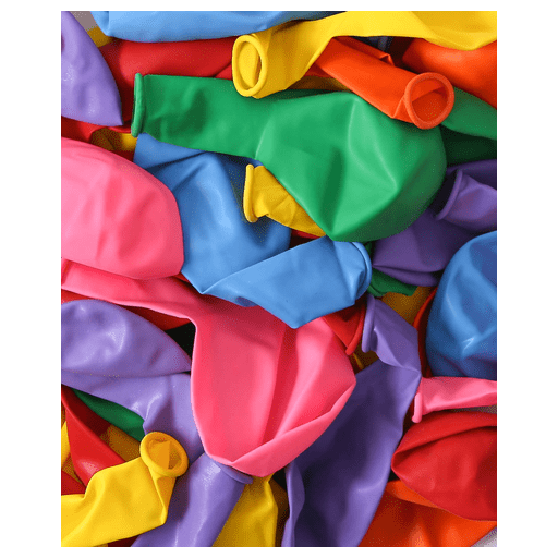 Bunte Luftballone 50 Stück, ca. ø 27 cm