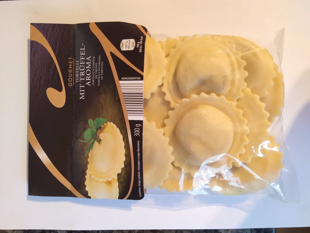 Tortelli mit Trüffelaroma