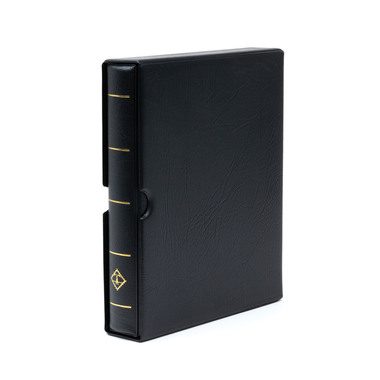 Ringbinder OPTIMA F für Briefmarken, schwarz