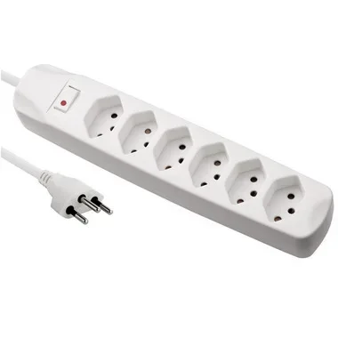SCHOENENBERGER 85.110.6.3WS - Steckdosenleiste (Weiss)