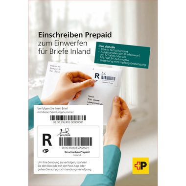 Einschreiben Prepaid