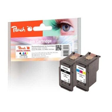 Peach - Tintenset Canon PG-545XL  CL-546XL BK, C, M, Y, One Size