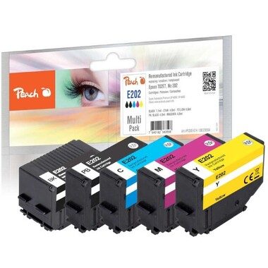 Peach - PI200-674 Druckerpatrone 5 Stück(e) Kompatibel Standardertrag Schwarz, Cyan, Magenta, Gelb, One Size
