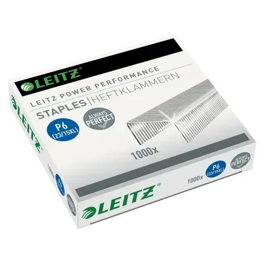 LEITZ Heftklammern P6 23/15XL 55790000 Schachtel &agrave; 1000 Stk