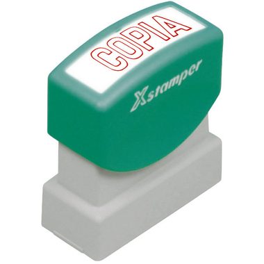 XSTAMPER Stempel Copia S 2-R rot Italienisch