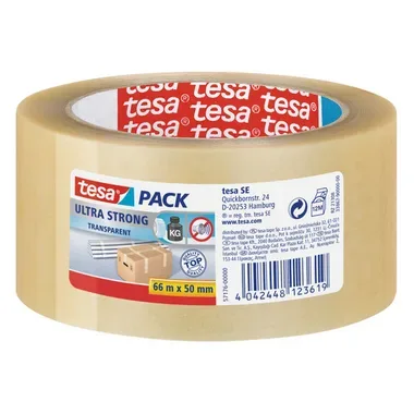 TESA Tesapack ultra strong 50mmx66m 571760000 transp., reissfest