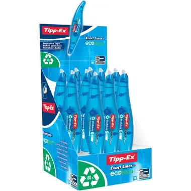 TIPP-EX Korrekturroller Exactliner 8104755 ECOlution 5mmx6m 10 St&uuml;ck