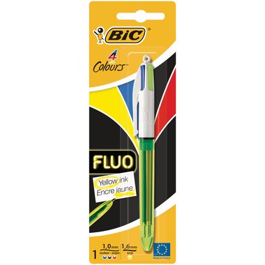 BIC Kugelschreiber 4 Colours Fluo mit