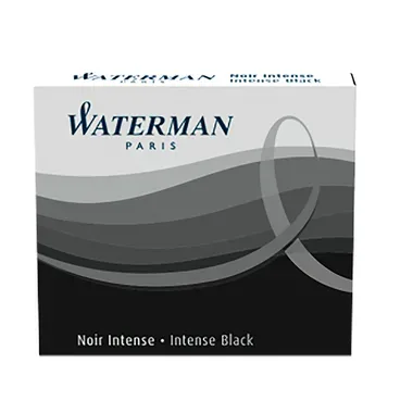 WATERMAN Tintenpatronen S0110940 schwarz 6 St&uuml;ck