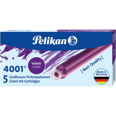 PELIKAN Tinte 4001 GTP/5 310664 violett 5 St&uuml;ck
