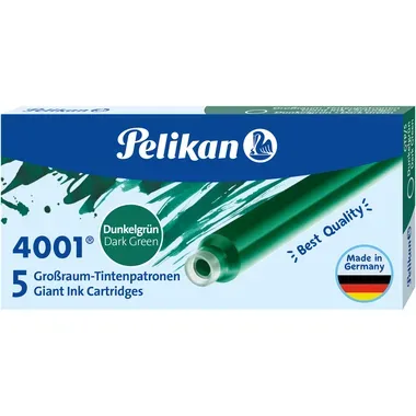 PELIKAN Tintenpatronen GTP/5 300070 gr&uuml;n 5 St&uuml;ck
