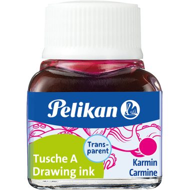 PELIKAN Tusche 10ml 523/2 karmin