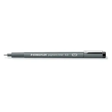 STAEDTLER Pigment-Liner 0,3 mm 30803-9 schwarz