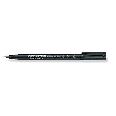 Staedtler Permanentmarker Lumocolor permanent S DRY SAFE Schwarz wasserfest: Ja 313-9