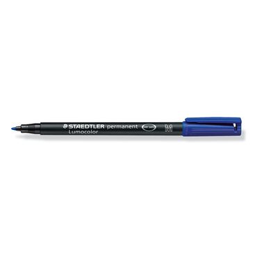 Staedtler Permanentmarker Lumocolor permanent M DRY SAFE Blau wasserfest: Ja 317-3