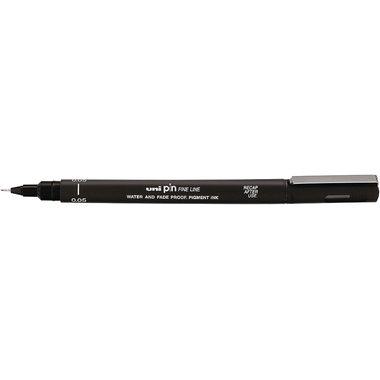 Uni Fineliner PIN 0.5 mm Schwarz