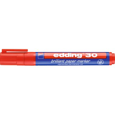 edding Permanent-Marker 30 Rot