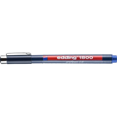 Edding Fineliner edding 1800 Blau 0.5 mm 4-180005003 1 St.