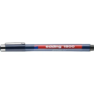 EDDING Profipen 1800 0.70mm 1800-1-07 schwarz