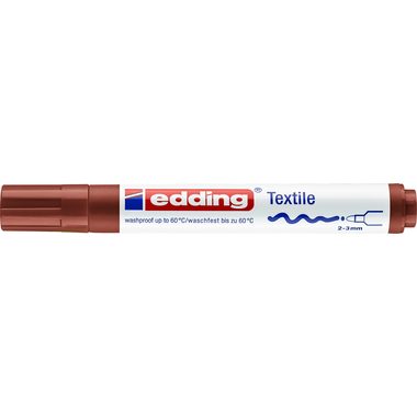 EDDING T-Shirt-Marker 4500 2-3mm 4500-7 braun