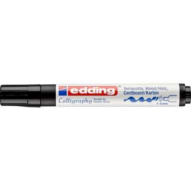 Edding Lackmarker E-1455 4-1455001 Schwarz 1 mm, 5 mm 1 St./Pack.
